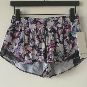 NWT LULULEMON UTOP/DPHM Multi Lightweight Low Rise Lined 2.5" Hotty Hot Shorts 8